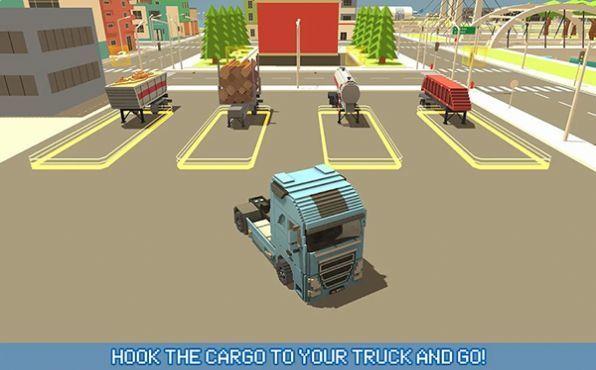 像素卡车城市运输游戏下载