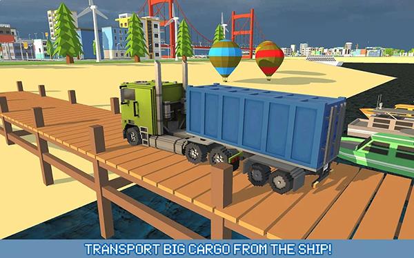 像素卡车城市运输游戏下载