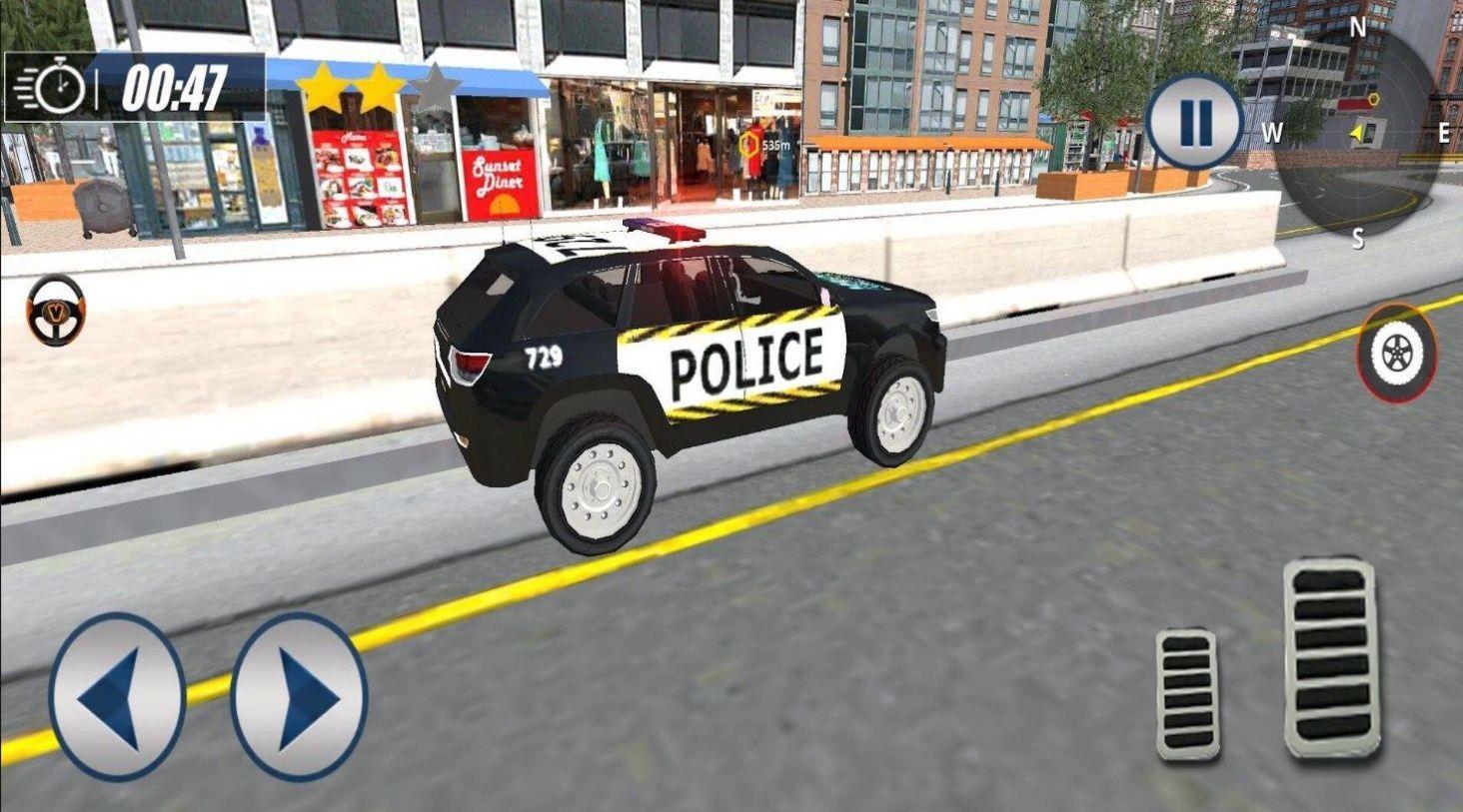警车极限驾驶游戏下载